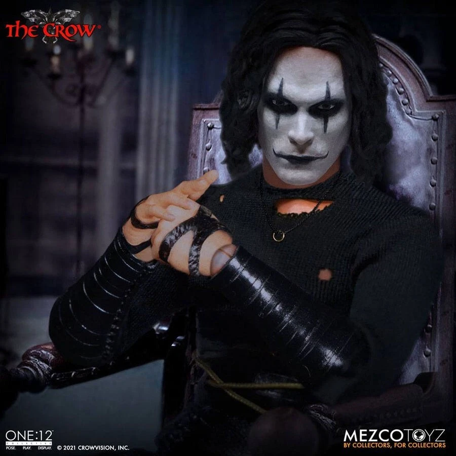The Crow Figura 1/12 Eric Draven 17 cm MEZCO - Imagen 2 de 4