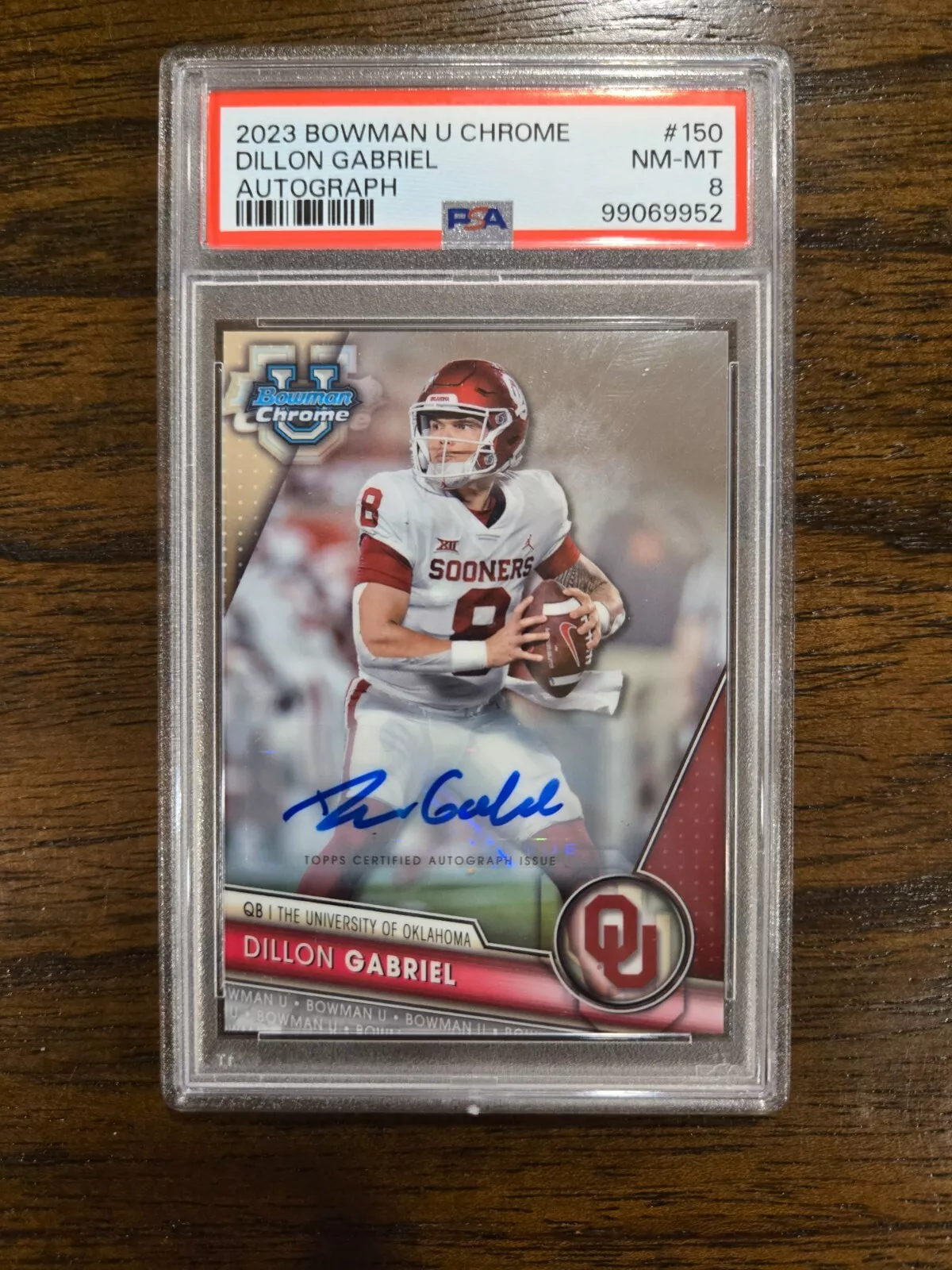 Dillon Gabriel trading card