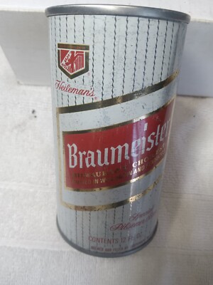 Braumeister    pull tab top  beer can ,      EMPTY