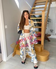 ZARA NWT LONG PRINTED DRESSING