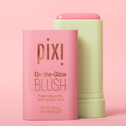 Pixi Blush On-The-Glow Tinted Moisture Stick Blush Eyeshadow Lipstick 0.6 OZ - Picture 7 of 11