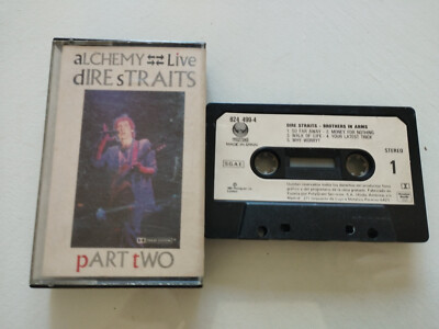 Dire Straits Alchemy Live Teil Zwei Vertigo 1985 - Cinta Tape Kassette