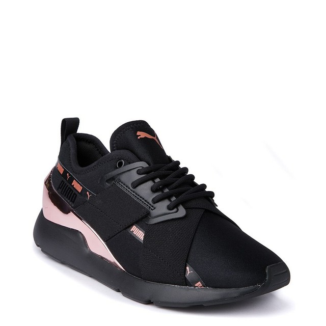 puma muse black and rose gold