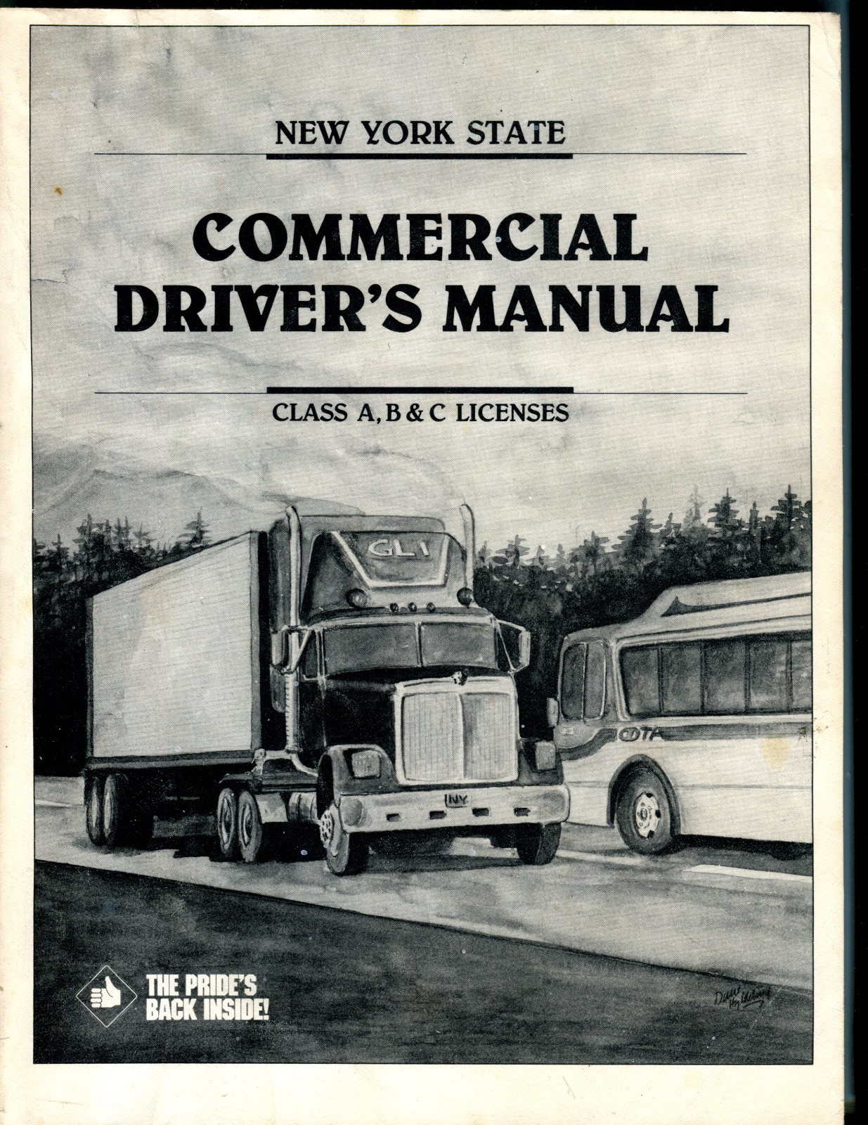 New York State Commercial Driver's Manual 1990 EX 050217nonjhe | eBay