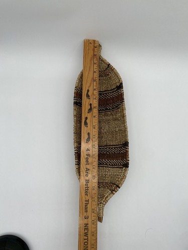 Woven Wicker Basket Oval Braided Storage Display Boho Chic Rustic Boat Style - Picture 5 of 7