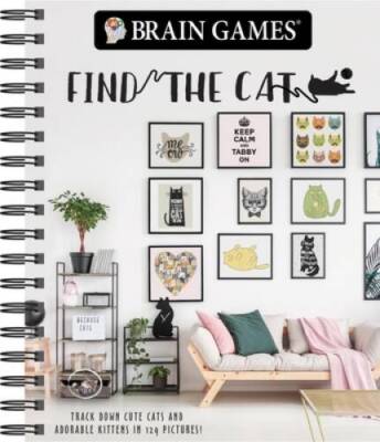 Brain Games - Find the Cat: Track Down Cute Cats and Adorable Kitten - VERY GOOD