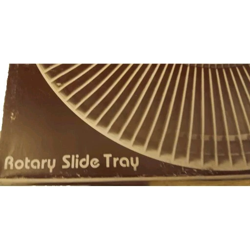 Vintage Yankee Rotary Slide Tray Holds 100 2 x 2 Slides 5 Total  1 Is KEYSTONE  - Image 2 of 4