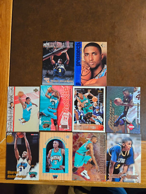 SHAREEF ABDUR-RAHIM -**Lot of 10 Different ROOKIES**- Grizzlies-All NRMT-MINT #1