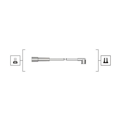 Magneti Marelli 941319170012 ZÜNdleitungssatz FÜR Fiat-image