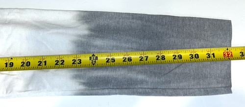 Gameday Couture Women's Gray White Hombre Crew Neck UK Long Tee Shirt Size XL KY - Picture 8 of 9