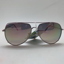 T101.6 Foster Grant FGX INT Pink Aviators Womens Sunglasses 100 UV LTVL 2030 PNK