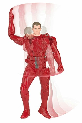 Figura transformadora Power Rangers The Movie Super Morphin Red Ranger BANDAI - Imagen 7 de 7