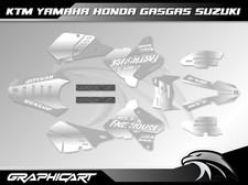 Suzuki DRZ 400 Graphics Kit for SM, S, E - All Years Decals & Stickers