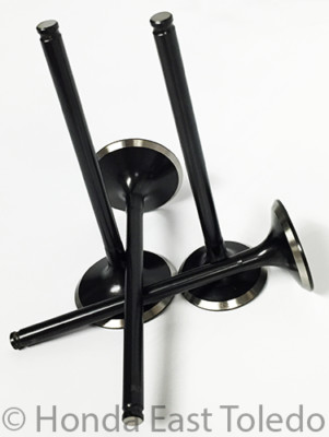 KIBBLEWHITE BLACK DIAMOND VALVES 04-07 CRF250R CRF 250 INTAKE EXHAUST VALVE