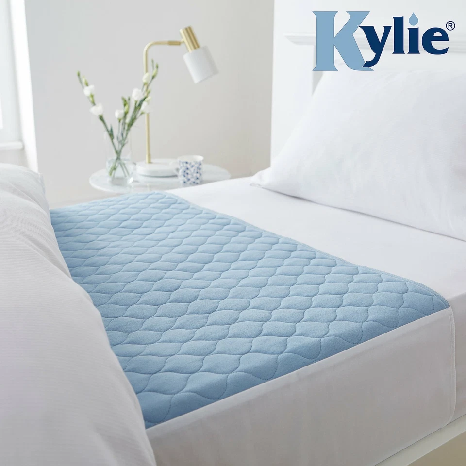 ComfortCare-Kylie 2 Blue, Incontinence Waterproof set, Single bed