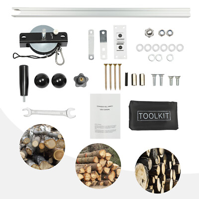 Auxiliary Oiler Winch Kit With Handle for Chainsaw Mill Milling Equipments