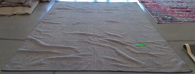 IVORY / NAVY 9'-0'' x 12'-0'' Broken Thread Rug Reduced Price 1172767350 MTK345B-9