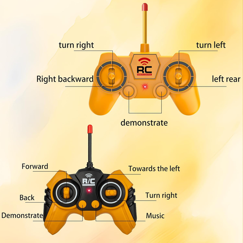 Kids-Play-Construction Excavators-Dump Truck Engineering-Vehicle - Remote Contro - Picture 3 of 7