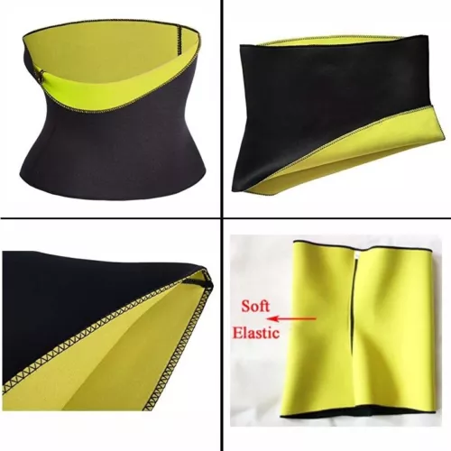 Sudore sauna dimagrante uomo body shaper tagliavita allenatore cincher cintura brucia grassi - Foto 10 di 22