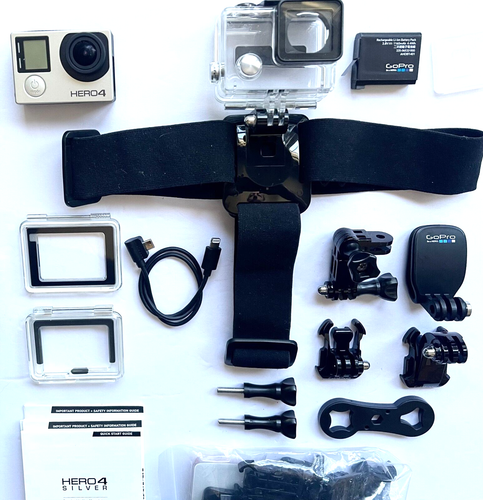 EXCELLENT GO PRO HERO 4 SILVER EDITION 4K ACTION CAMERA BUNDLE & LOTS OF EXTRAS! - Picture 5 of 12