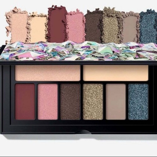 Smashbox CRYSTALIZED Cover Shot Palette ROCK ME 8 Color Eye Shadows NIB Perfect - Afbeelding 1 van 2