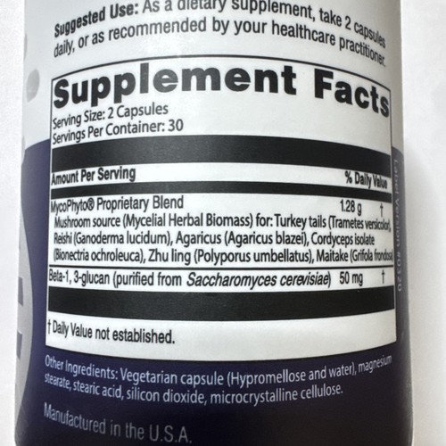 MycoPhyto® Complex Medicinal Mushroom Supplement - Picture 2 of 2
