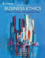 Business Ethics Ethical Decision Making And Cases O C Ferrell (U. A.) Buch 2021