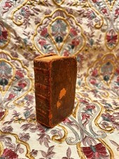 Isaac Watts The Psalms of David, Miniature Leather, C. Norris & Co Exeter 1816