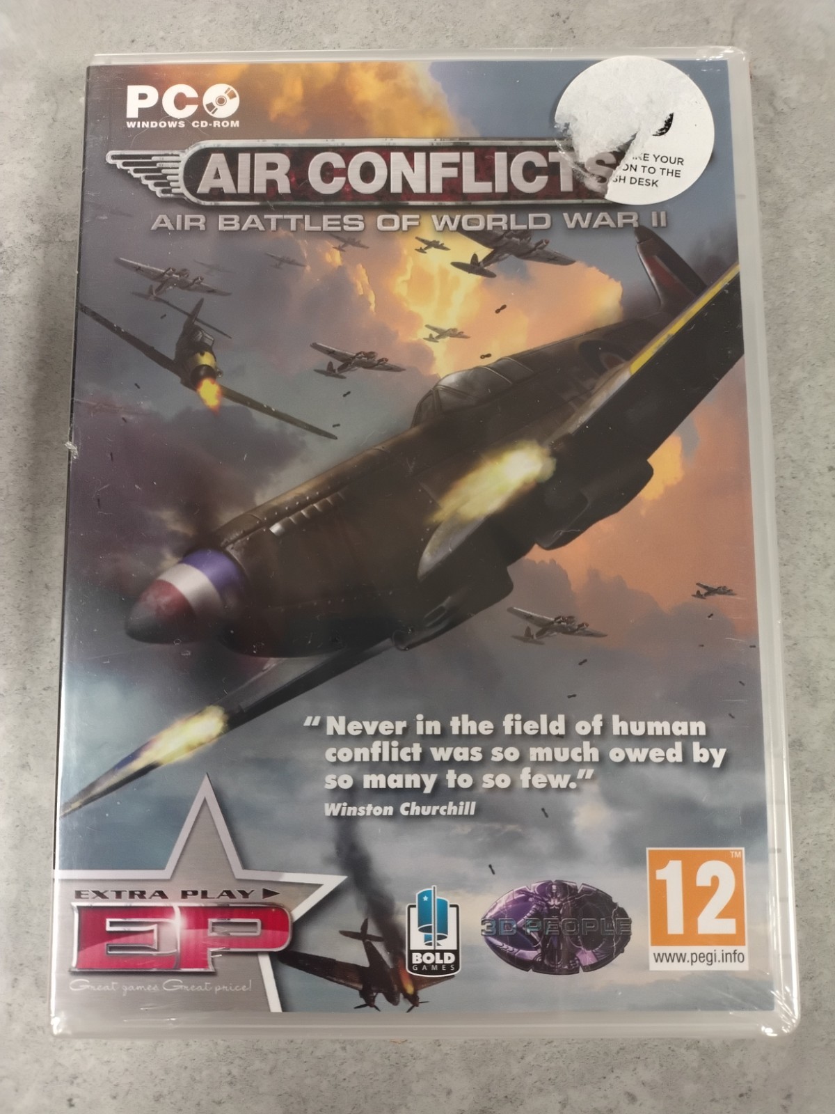 Air Conflicts Air Battles of World War II PC Windows CD-ROM New and Sealed