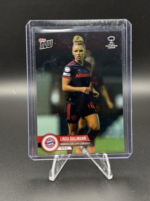 2022 Topps NOW UWCL UEFA Linda Dallmann #5 ~ FC Bayern Munchen