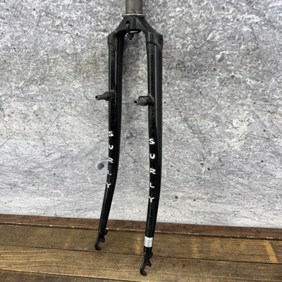 SURLY Cr-Mo 700C フロントフォーク Surly 700c Fork 1in x 7in Threadless Cantilever Touring R CRMO