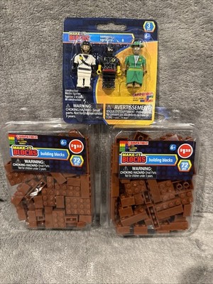 Make It Blocks Brown Bricks Pack