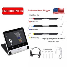 Dental Endo Buchanan Hand Plugger Tips Fill Obturation /Apex Locator