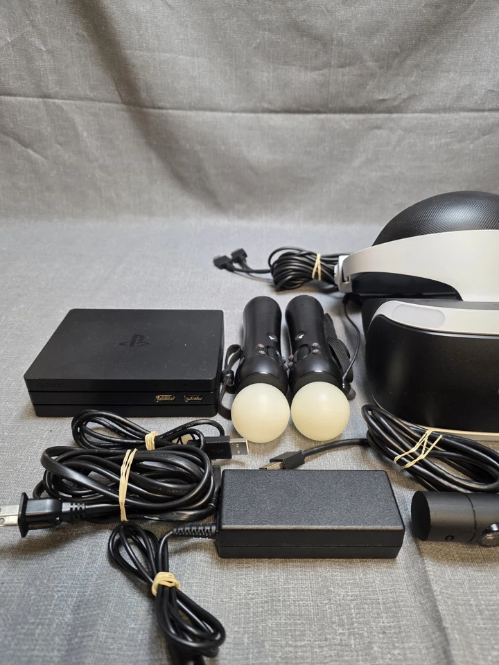 Sony PlayStation VR PSVR (PS4) CUH-ZVR2 Auriculares, Cámara, Controladores y Soporte Foto 3 de 4
