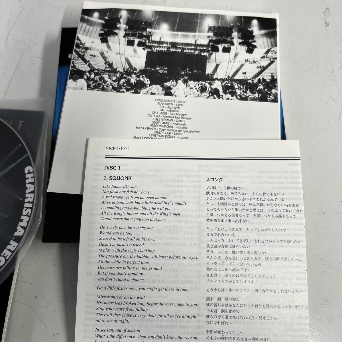 GENESIS Seconds Out (眩惑のスーパー・ライヴ) Mini LP CD JAPAN 2CD