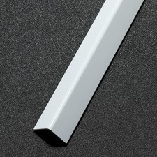 Wall Corner Protector White - 4 PCS, 3 ft x 1 in - Self Adhesive Corner Guard...