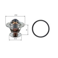 Thermostat KüHlmittel Gates TH13684G1 FüR Audi Jaguar Porsche Seat VW