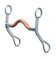 Weaver Leather, All Purpose Bit, 5" Medium Port Copper Mouth