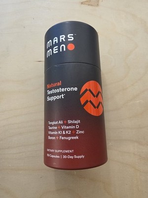 MARS MEN Natural Test Support 1 Month Supply AUTHENTIC REAL Supplement