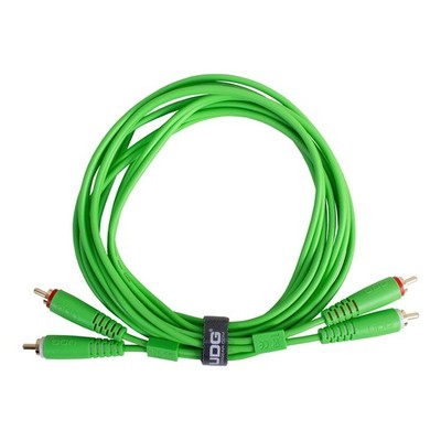 UDG - Ultimate Audio Cable Set RCA - RCA Green Straight 3m Green