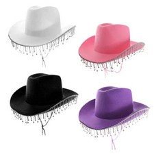 Adult Western Party Cowgirl Cowboy Hat Hen Party Festival Outfit Fancy Dress Lot