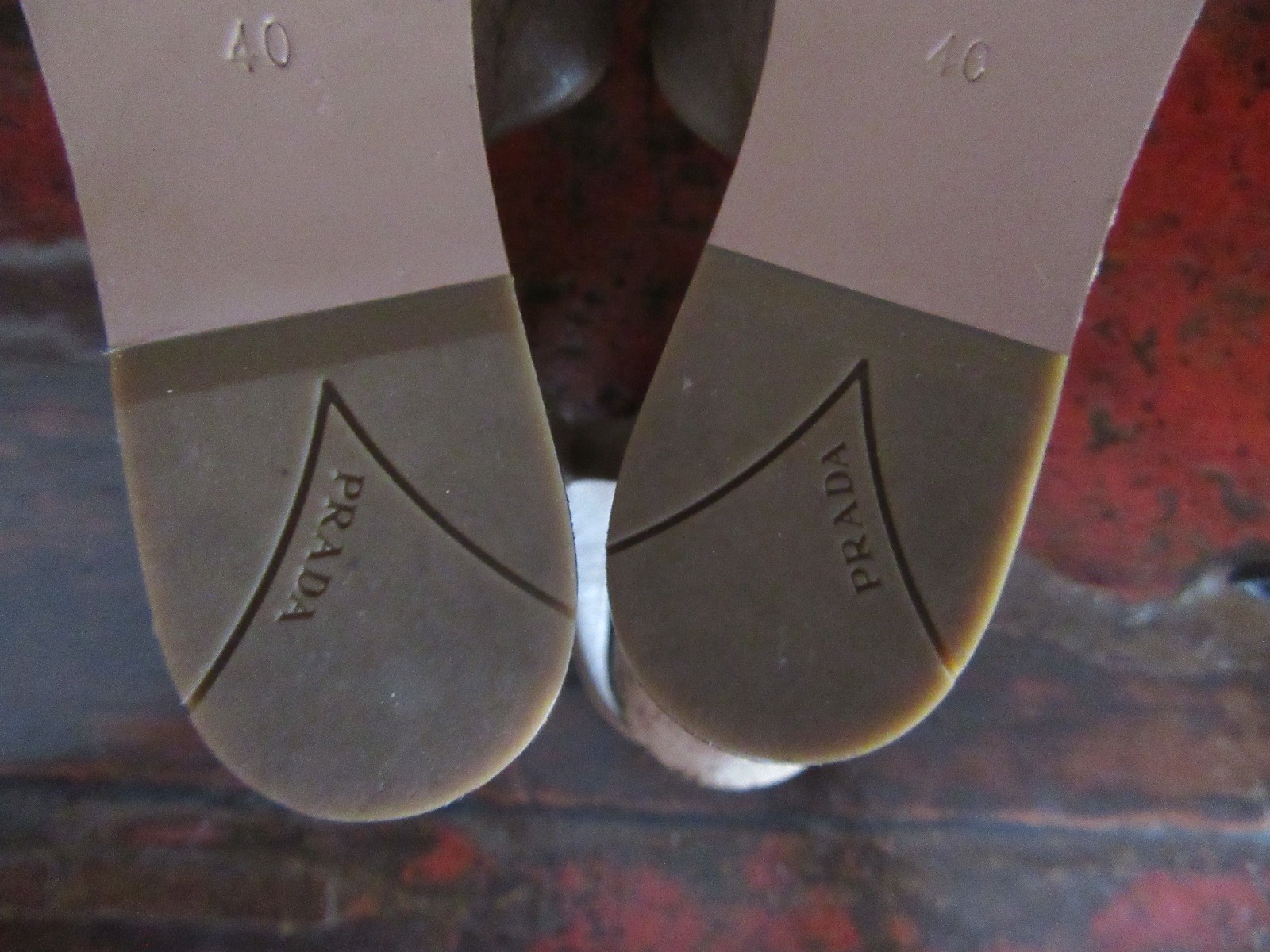 NEW PRADA Saffiano Platform Wedge Cork Sandals Black US 10 EU 40 thumbnail 13