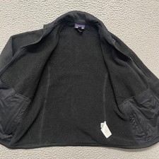 Patagonia Jacket Womens S Black Full Zip Outdoors Hiking Gorp Better Sweater