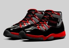 NEW Men's Jordan 11 Red 'TRON Ares' All Size US 7-12
