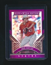 JOHN CURTISS 2015 PANINI ELITE EXTRA EDITION PURPLE STATUS PARALLEL 048/150 #161
