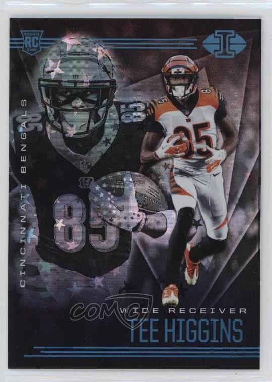 2020 Panini Illusions Trophy Collection Starlight Tee Higgins #21 1c85