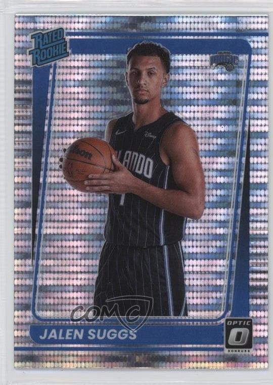 2021 Donruss Optic Rated Rookie Target Box Set Pulsar Prizm Jalen Suggs #179 oh4