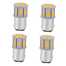 LED Bulb Super Bright 2357 BAY15D 7528 2057 LED Bulbs for 1157 Amber Yellow