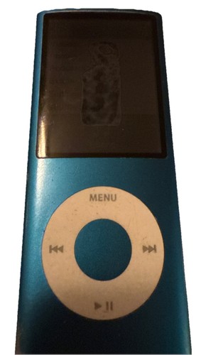 Apple iPod Gen 4 Classic Model-A1285   8 GB  - Blue. Works No Charger *READ* GC