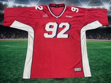 Vintage FUBU All Star 92 Football Red Jersey Men's Sz XL Preowned